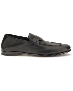 Tom Ford Gigi Loafers With Woven Strap Calf Leather Bos Taurus - White