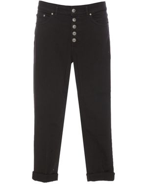 Dondup Koons Gioiello Trousers - Black