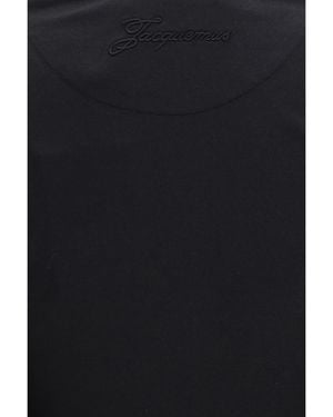 Jacquemus Paysan Wrap Top - Black