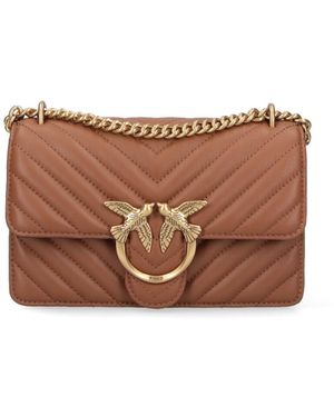Pinko Bags Leather - Brown