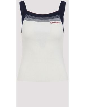Tシャツ・カットソー VALENTINO GARAVANI Sand Silk Tank Top Valentino Sleeveless and tank tops for Women | Online Sale