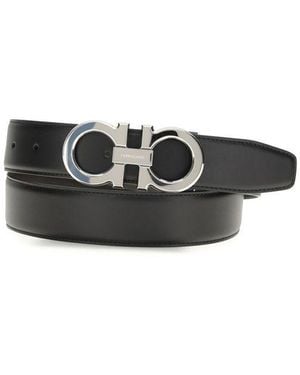 Ferragamo Leather Regular Belt - Black