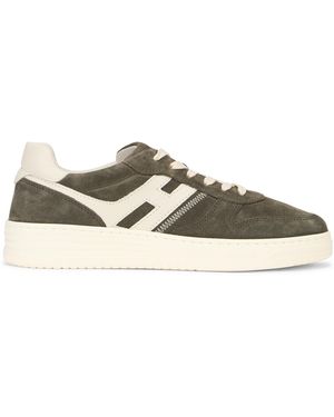 Hogan Sneakers Calfskin Sneakers - Green