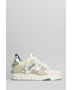 Axel Arigato Area Patchwork Trainers - White