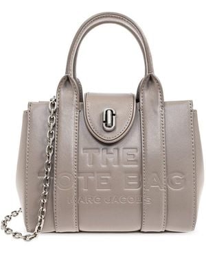 Marc Jacobs The Turnlock Crossbody Tote Bag - Grey