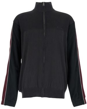 Balenciaga Hooded Sweatshirt 'Cotton Hybrid Trucksuit' - Blue