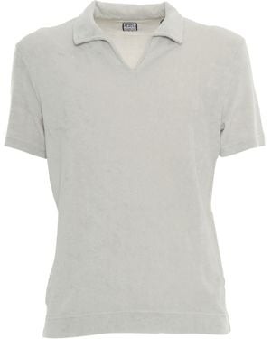 Fedeli Polo S/S Knitted - White