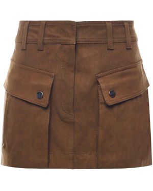 ANDAMANE Xandra Miniskirt - Brown