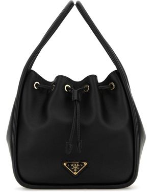 Prada ' Darling' Mini Bucket Bag in Black | Lyst