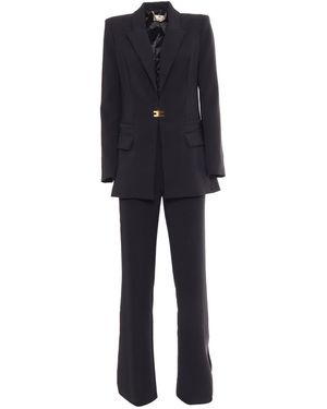 Elisabetta Franchi Suit Jacket+Pants - Blue