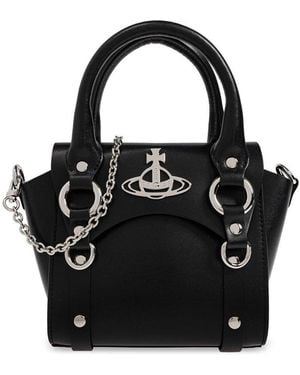 Vivienne Westwood Betty Mini Tote Bag - Black