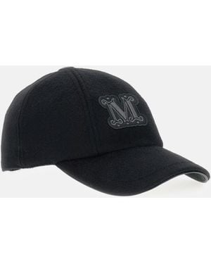 Max Mara Logo Baseball Hat - Black