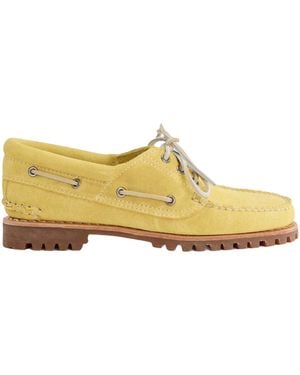 Timberland Suede Boat Shoe - Yellow