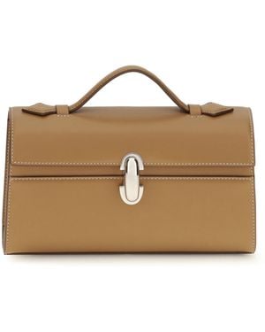 SAVETTE Pochette Symmetry Leather Calf Shoulder Bags - Multicolor