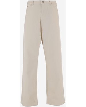 Valentino Cotton Jeans - Natural