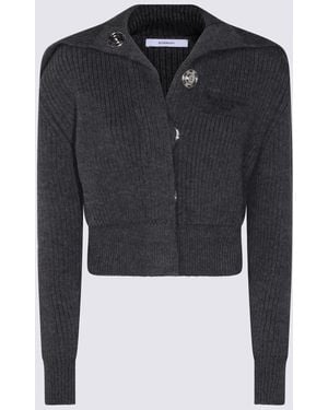 Givenchy Dark Wool Knitwear - Black