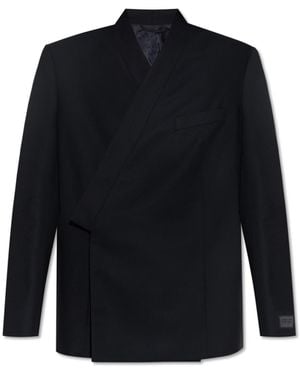 KENZO Wool Blazer - Blue
