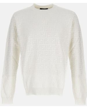 Fendi Pullover - White