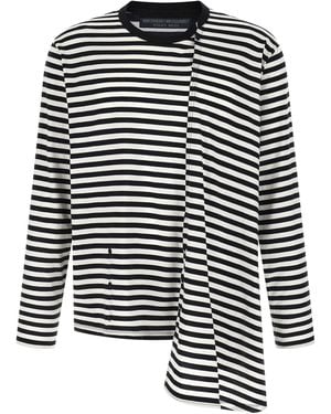 Yohji Yamamoto 'Paneled' Jumper - Black