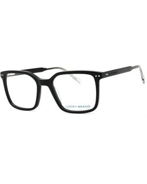 Lucky Brand Lucky Brand Vlbd426 Rectangular Acetate Eyeglasses - Black