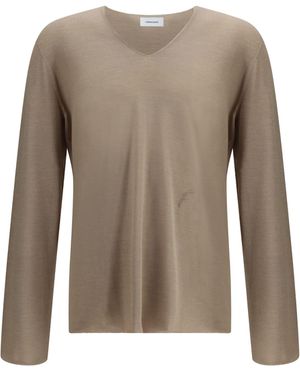 Ferragamo V-Neck Sweater - Multicolor