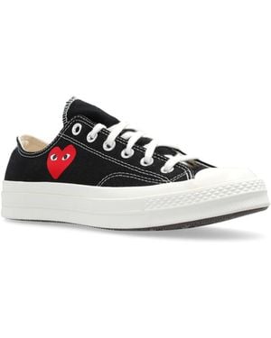 Comme des Garçons Comme Des Garã§Ons Play X Converse Chuck 70 Ox Trainers Shoes - White