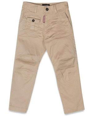 DSquared² Pants Cotton - Natural