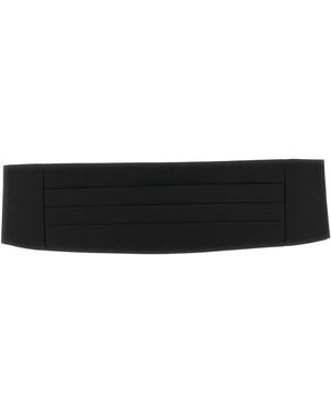 Pal Zileri Satin Tuxedo Headband Polyester Ties, Papillon - White