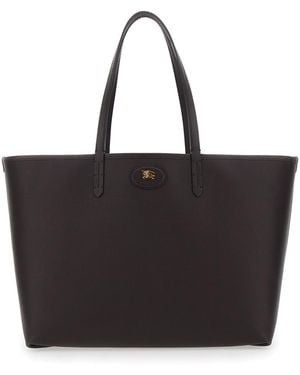 Burberry Tote Bag Leather Calf - Black