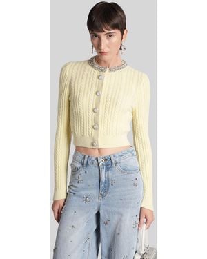 Self-Portrait Cardigan - Blue