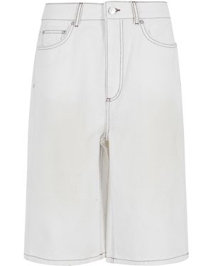 Herskind Emily Denim Shorts - White