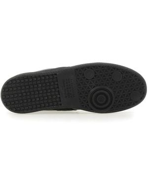 Maison Margiela Sneakers Replica Leather Sneakers - Black