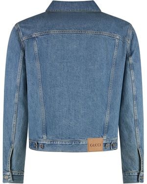 Gucci Jacket Cotton - Blue