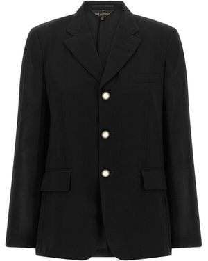 Comme des Garçons Jewel Button Blazer - Black