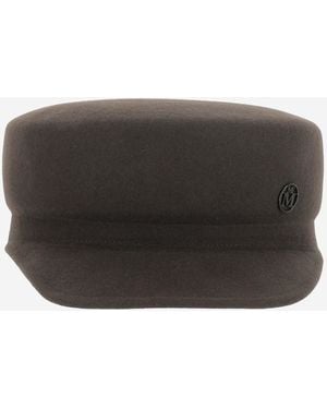 Maison Michel Abby Hat - Black