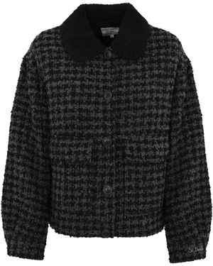 Mc2 Saint Barth Bonnibell Shirt Jacket - Black