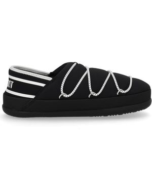 Moon Boot Slipper Icon - Black