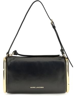Marc Jacobs Small Juliette Leather Shoulder Bag Calf Bos Taurus - Black