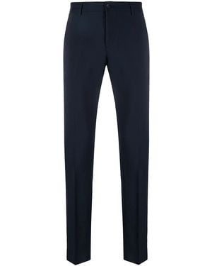 Valentino Mohair Wool Trousers - Blue