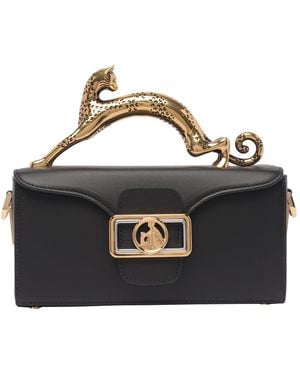 Lanvin Pencil Cat Crossbody Bag - Blue