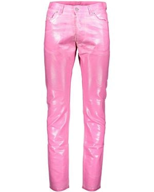 DIESEL Elegant Slim Trousers For Every Occasion - Pink
