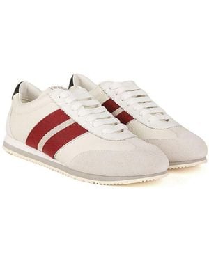 Bally Bally Striped Calf Leather Trainer - Pink