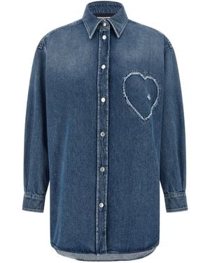 Moschino 'Heart' Shirt - Blue