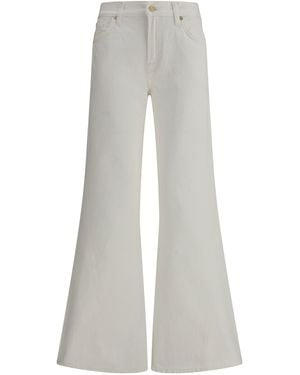 7 For All Mankind Spencer Flare Jeans - Grey