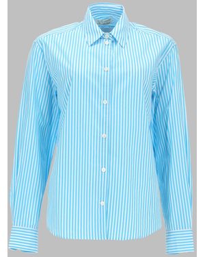 MC2 Saint Barth Shirt Cotton - Blue