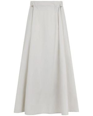 Herno Long Skirt - White