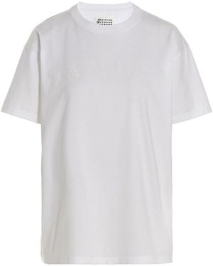 Maison Margiela Cotton T-Shirt - White