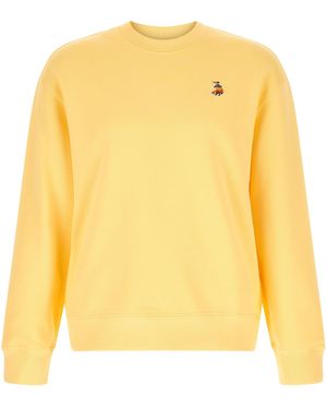 Maison Kitsuné Dreaming Fox Sweatshirt - Yellow