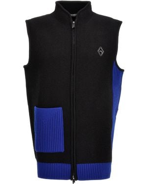 A_COLD_WALL* Two-Color Vest - Blue