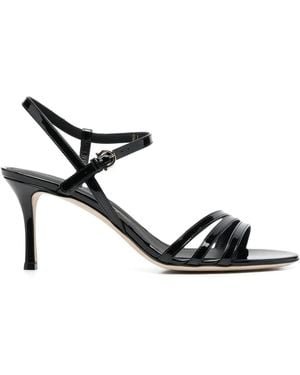 Ferragamo Buckle-Fastening 75Mm Heeled Court Shoes - Black